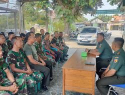 Dandim 0815/Mojokerto Kunjungi Koramil Jatirejo, Apresiasi Semangat Prajurit