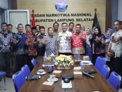 Remaja Belia Rentan Terhadap Peredaran Gelap Narkoba, BNNK Lampung Selatan Gelar Rakor Bersama Pemda Setempat