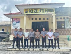 Lapas Narkotika Kelas IIA Bandar Lampung dan Polsek Jati Agung Tingkatkan Koordinasi Pencegahan Gangguan Keamanan