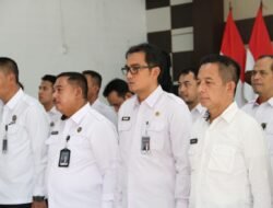 Kalapas Kalianda Hadiri Pelantikan Pejabat Struktural dan Tanda Tangani Deklarasi Anti Halinar