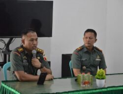 Program Sergab Maksimal, Dandim 0815/Mojokerto Apresiasi Kinerja Babinsa Saat Kunker ke Koramil Gedeg