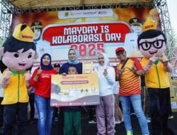 May Day di Kota Mojokerto: Pekerja, Pengusaha, dan Pemerintah Guyub Jalan Sehat Bersama
