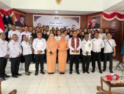 Momen Haru dan Meriah Warnai Pisah Sambut Kepala Rutan Kelas IIA Ambon