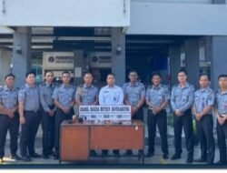 Ka.KPR Rutan Kelas IIB Kota Agung Beri Penguatan Petugas dan Pimpin Razia Kamar Warga Binaan