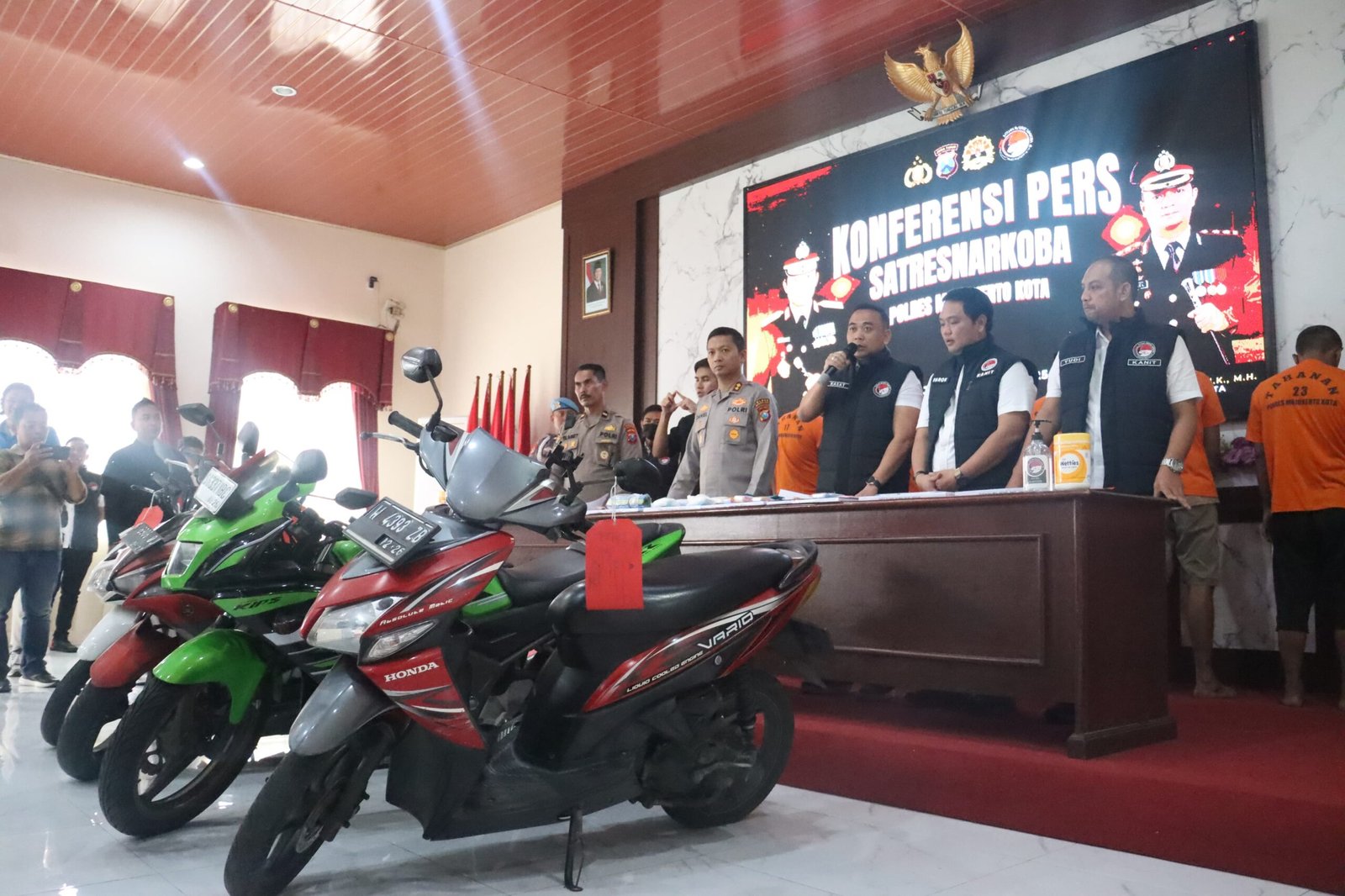Polisi Amankan 217,53 Gram Sabu di Kota Mojokerto