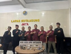 Upaya Deteksi Dini Pastikan Bebas HALINAR, Lapas KotaAgung Gelar Penggeledahan Kamar Hunian