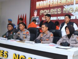 Polres Ngawi Berhasil Ungkap Kasus TPPO Dalih Adopsi 4 Tersangka Diamankan