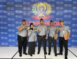 Empat Pegawai Rutan Ambon Naik Pangkat, Kepala Rutan: Jaga Integritas dan Kinerja