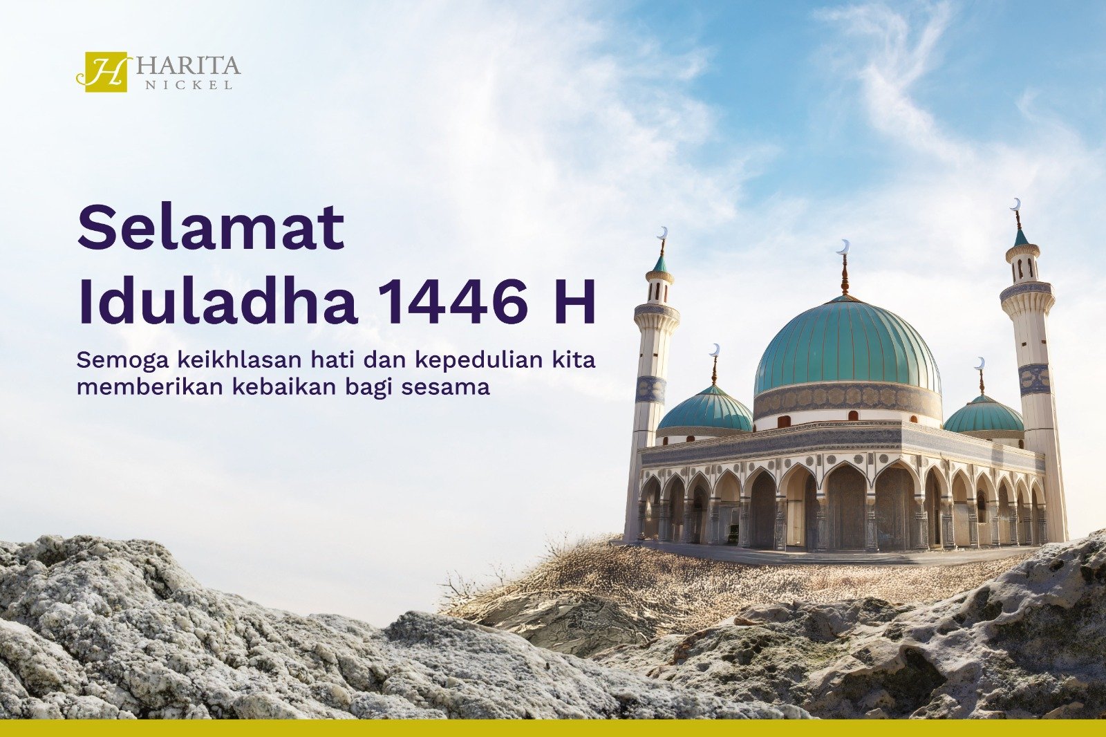 Harita Nickel Mengucapkan Selamat Idul Adha 1446 H