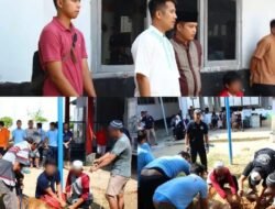 Rutan Kelas IIB Kotabumi Melaksanakan Sholat Dan Kurban Idul Adha 1446 H Dengan Penuh Kebersamaan