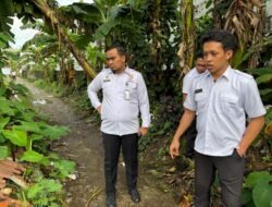 Menghadapi Musim Hujan, Karutan Tinjau Kelancaran Drainase dan Kebersihan Lingkungan Kantor