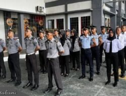 Rutan Kotabumi Ikuti Apel Pagi Bersama Secara Virtual di Lingkungan Kemenko Kumham Imipas, Kemenkum, Kemenham, dan Kemenimipas