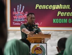 Kodim 0815/Mojokerto Gelar P4GN, Wujud Komitmen Cegah dan Berantas Penyalahgunaan Narkotika