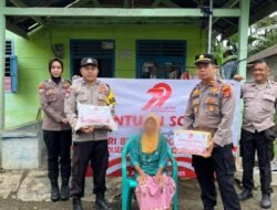 Polsek Wonosobo Beserta Jajaran Gelar Bakti Sosial di Dua Pekon Sambut Hari Bhayangkara ke-79