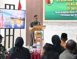 Kodim 0815/Mojokerto Gelar Komsos Bersama Keluarga Besar TNI, Bahas Ancaman Disintegrasi dan Bahaya Penyakit Sosial
