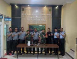 Kembali Rutan Kelas I Bandar Lampung Lakukan Razia Insidentil Kamar Hunian, Ini Hasilnya..!!