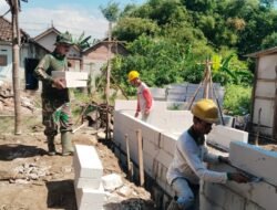 Kodim 0815/Mojokerto Bersama PT. PIM Gelar Bedah Rumah di Ngoro: TNI Hadir Nyata untuk Rakyat