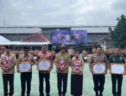 Semangat Kepramukaan Di Lapas Kelas IIA Narkotika,Warnai Perkemahan Pemasyarakatan Lampung 2025