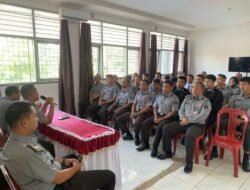 Penguatan Tugas dan Etika Kerja, Kalapas Kotaagung Pimpin Rapat Dinas Pegawai