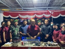 Gandeng TNI-POLRI, Lapas Narkotika Kelas IIA Bandar Lampung Gelar Razia Malam dan Tes Urine Narapidana