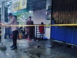 Rumah Dan Toko Terbakar, Polsek Kota Agung Lakukan Identifikasi