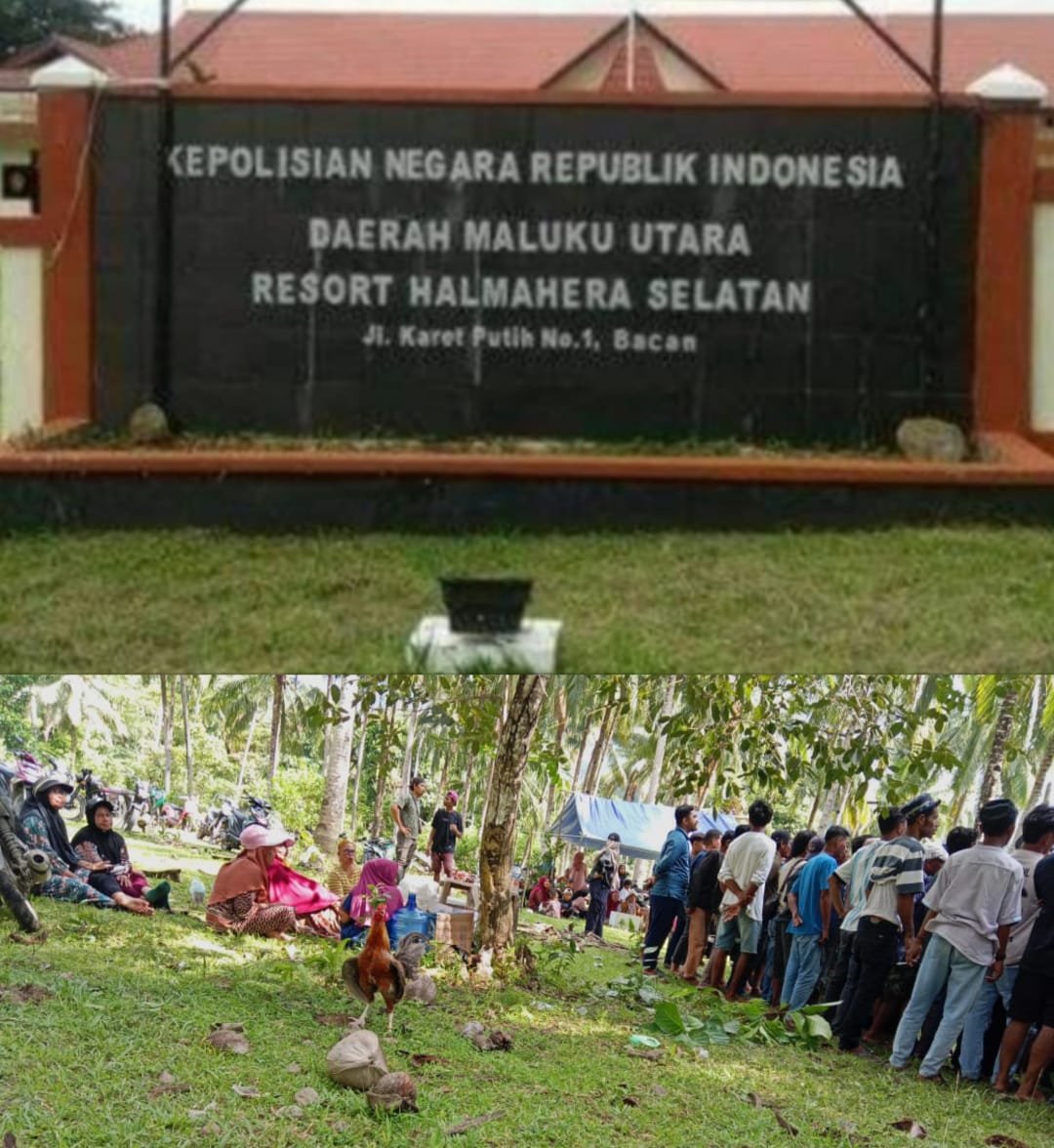 Polres Halsel Akan Tetapkan Tersangka Sejumlah Pelaku Terlibat Judi Sambung Ayam Di Obi
