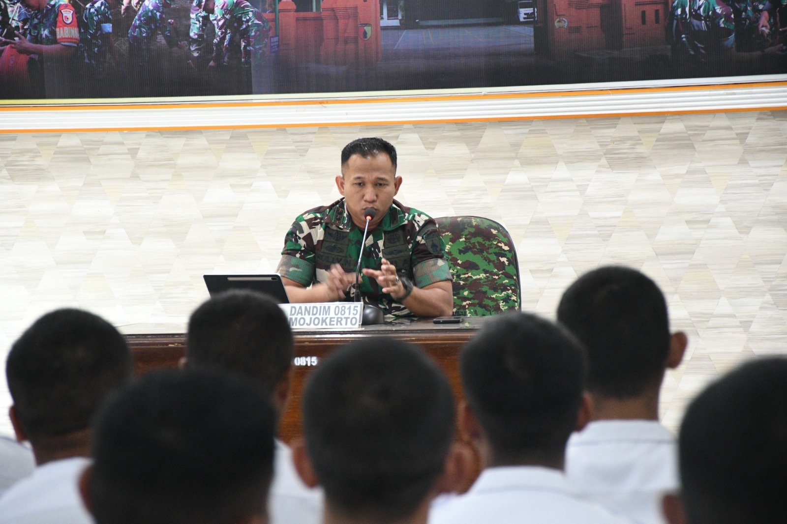 Pembekalan SPPI Mojokerto, Dandim 0815 Tekankan Sinergi dan Integritas Kawal Program SPPG