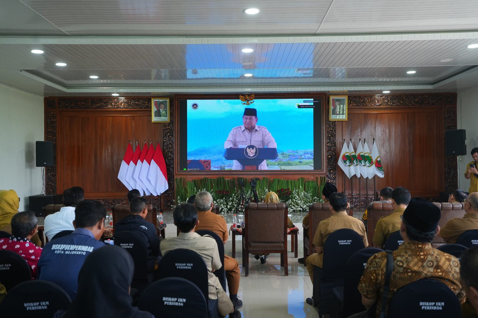 Koperasi Merah Putih Diresmikan Presiden RI, Wali Kota Mojokerto: Semua Kelurahan Sudah Terbentuk Koperasi Kelurahan