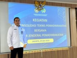 Wujudkan Pemasyarakatan Maju, Karutan Ambon Hadiri Konsolidasi Teknis Bersama Dirjen PAS