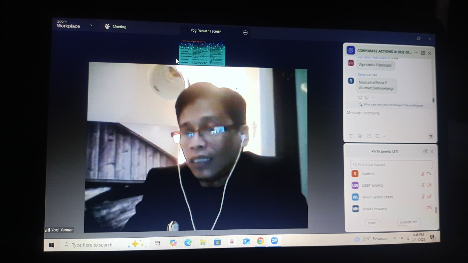 Pelatihan dan Uji Kompetensi Sertifikasi Pengambilan Gelar Certified Legal Officer (CLO) Dewan Pimpinan Pusat Asosiasi Legal Officer Indonesia (DPP ALOI)