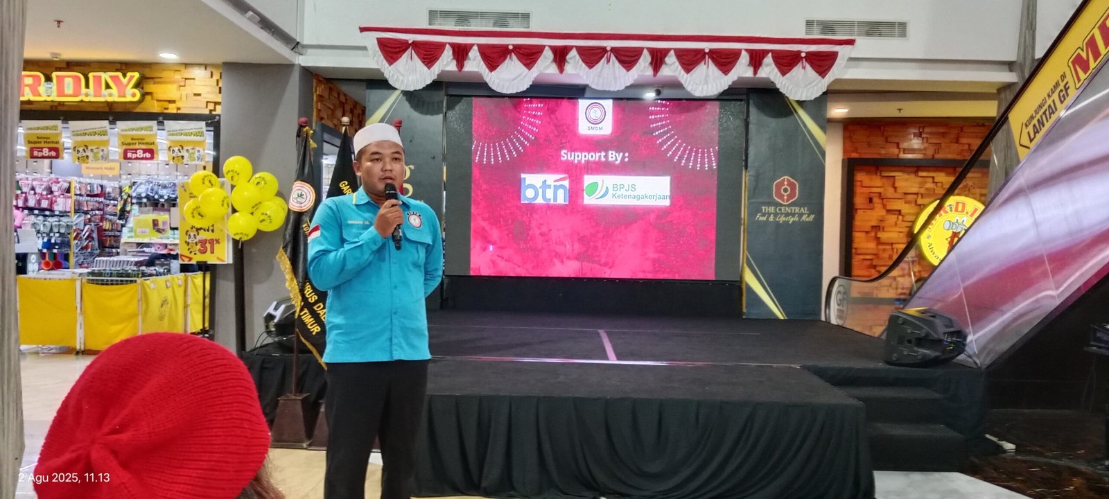 Pelantikan DPW GMDM Kota Surabaya di The Central Mall Gunawangsa Tidar Surabaya