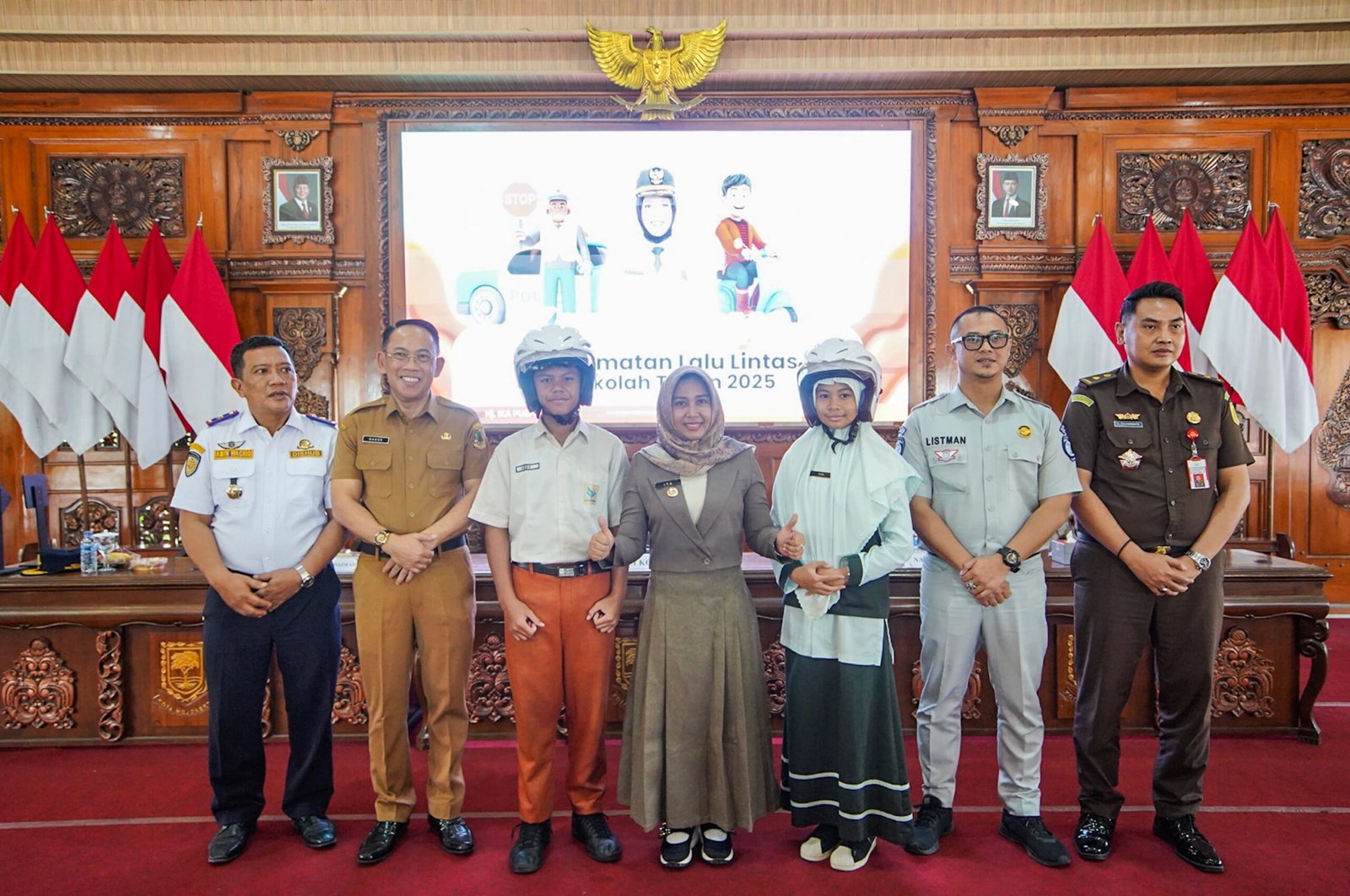 Ning Ita Ajak Pelajar Tertib Berlalu Lintas, Keselamatan Jadi Modal Masa Depan