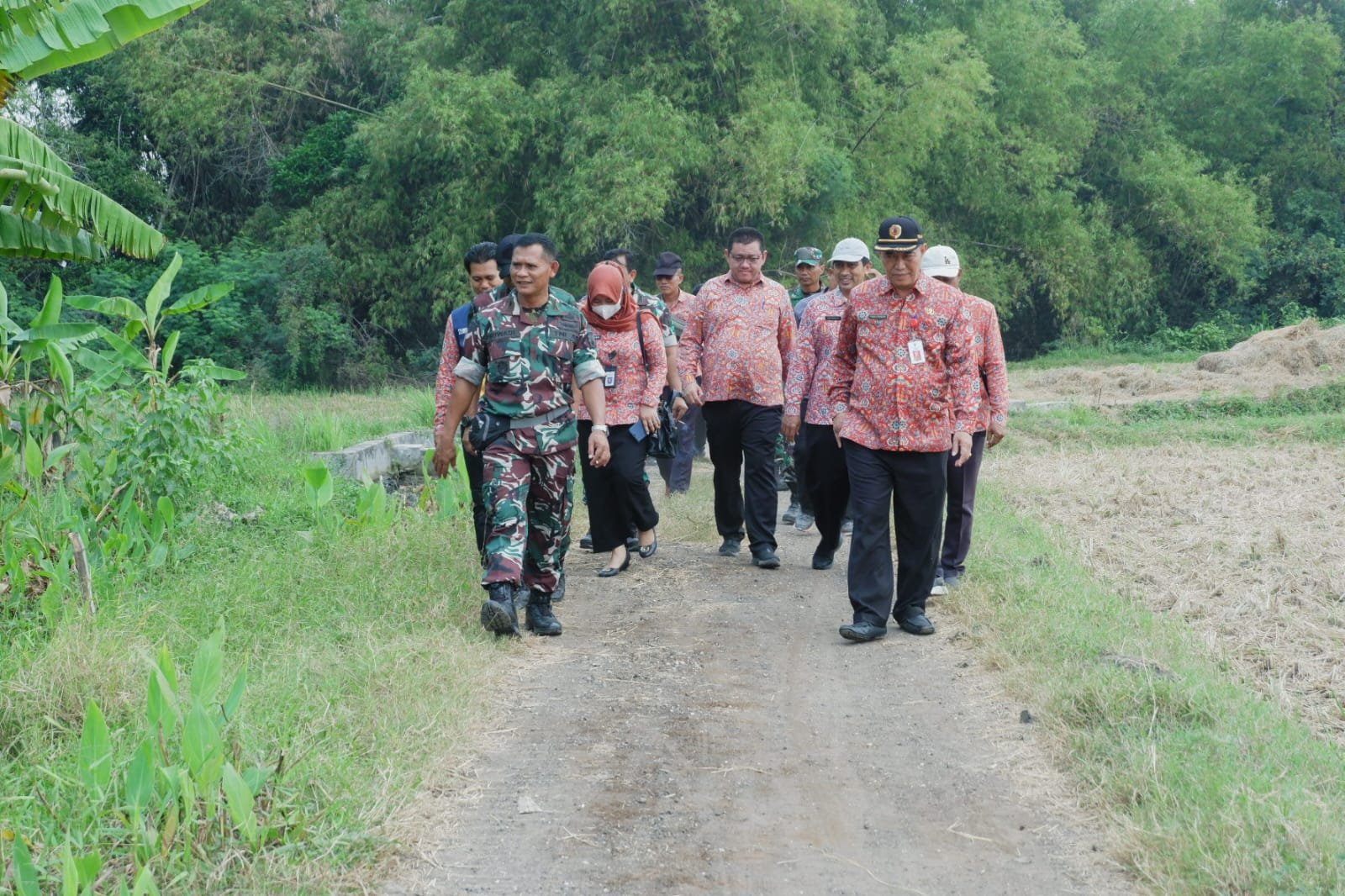 Kasdim 0815/Mojokerto Paparkan Kesiapan TMMD ke-126 Tahun 2025 di Desa Sumbertanggul
