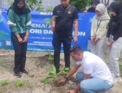 Mahasiswa UIN Raden Intan Lampung Tanam Biopori dan Pohon di Rutan Kelas I Bandar Lampung “Bersama Kita Jaga Bumi, Dari Lubang Kecil untuk Manfaat yang Besar”