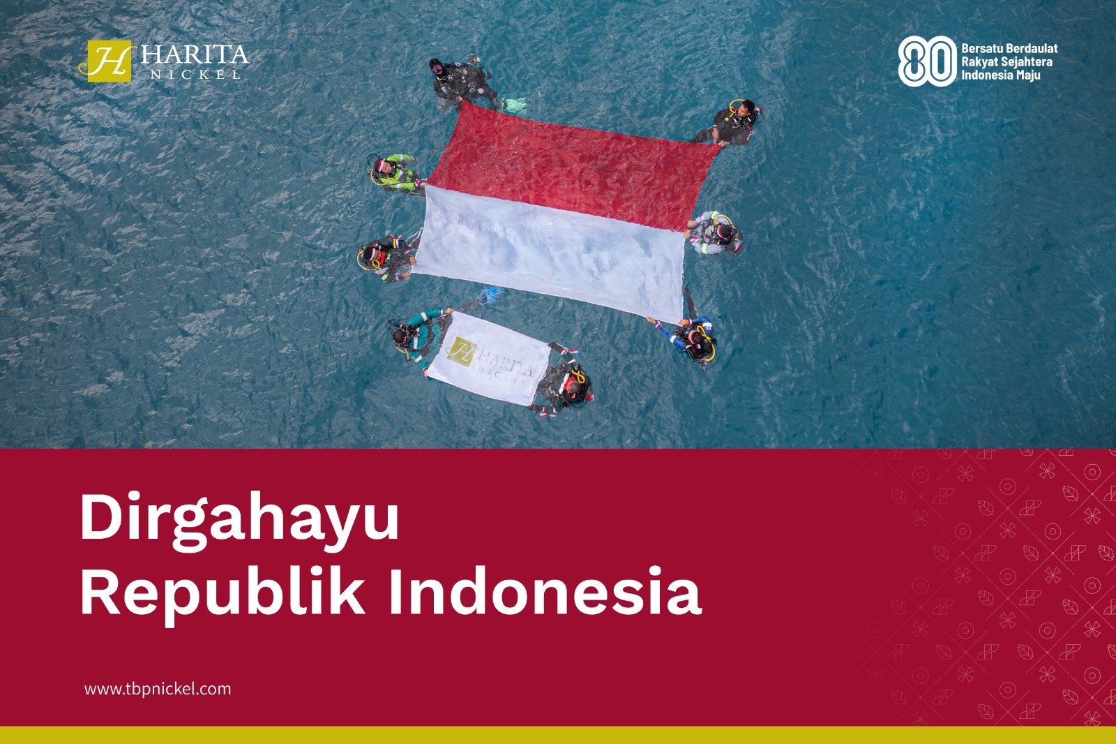 Harita Nickel Mengucapkan HUT ke-80 RI