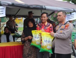 Kapolres Tanggamus Buka Gerakan Pangan Murah SPHP, Sediakan 2 Ton Beras untuk Warga