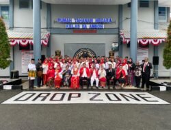 Semangat Kemerdekaan Tak Luntur, Rutan Kelas IIA Ambon Gelar Upacara 17 Agustus di Tengah Hujan