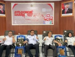 Bertemakan” Selamatkan Jiwa, Sehatkan Raga”, Rutan Kelas IIA Ambon Gelar Donor Darah Peringati HUT RI ke-80