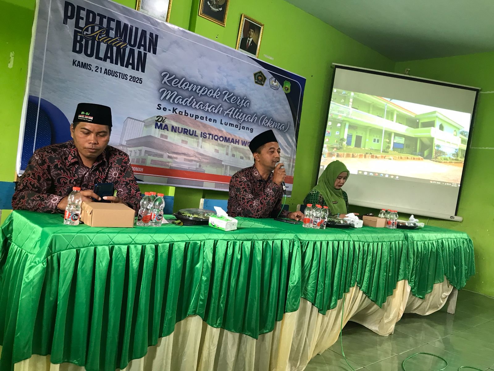 KKMA Kabupaten Lumajang Adakan Pertemuan Rutin Bulanan di MA Nurul Istiqomah