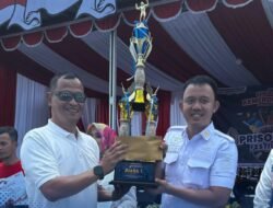 Prestasi Membanggakan, Tim Voli Lapas Kelas IIA Narkotika Raih Juara 1 voli Putra Kakanwil Cup 2025