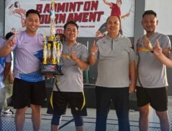 Lapas Kelas IIA Narkotika Sabet Juara 1 Cabor Badminton di Ajang Kakanwil Cup 2025