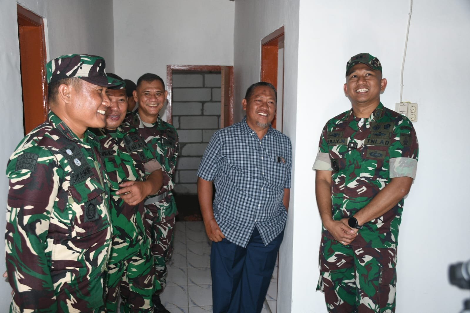 Dandim 0815/Mojokerto Tinjau RTLH di Desa Mojorejo, Apresiasi Dukungan Ponpes eLKISI