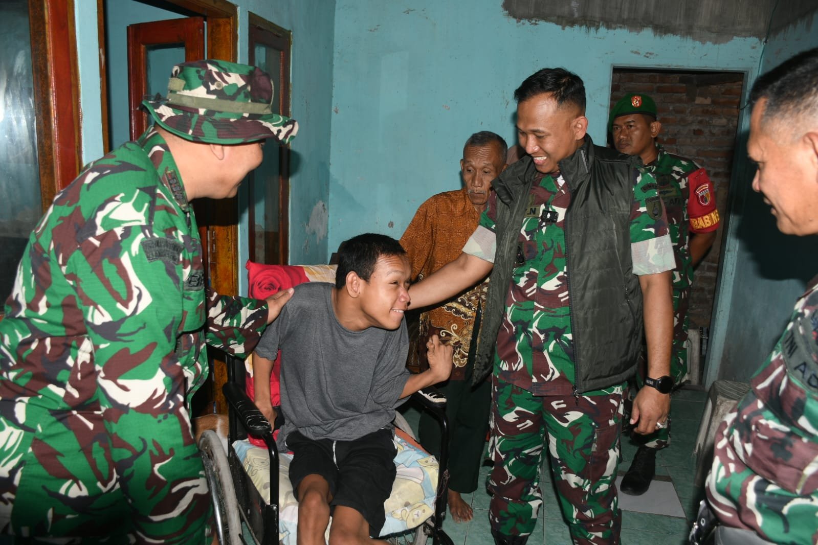 Kodim 0815/Mojokerto Salurkan Santunan Lewat Program Sedekah Prajurit