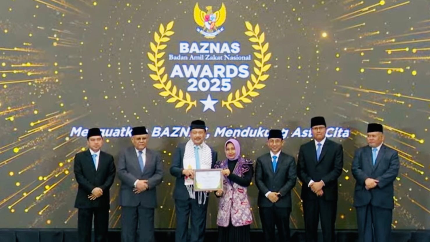 Kota Mojokerto Raih Dua Penghargaan dalam BAZNAS Awards 2025