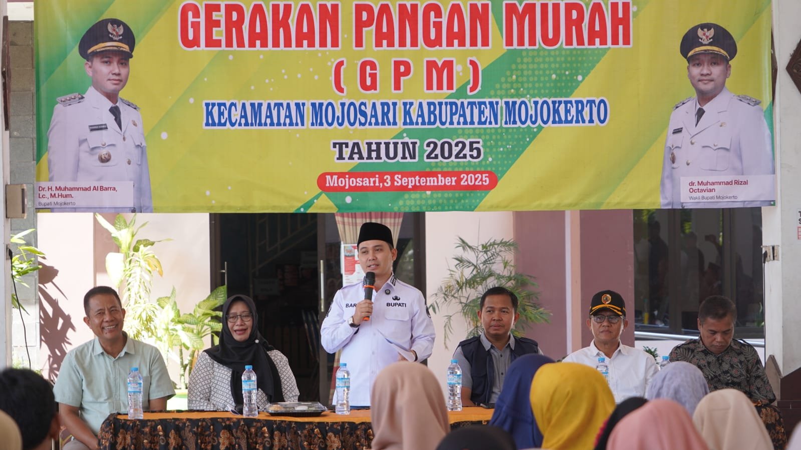 Gerakan Pangan Murah Digelar Serentak di 18 Kecamatan se-Kabupaten Mojokerto