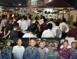 Perkuat P4GN, Lapas Kelas IIA Narkotika Bandar Lampung Bersama TNI-Polri Laksanakan Razia dan Tes Urine