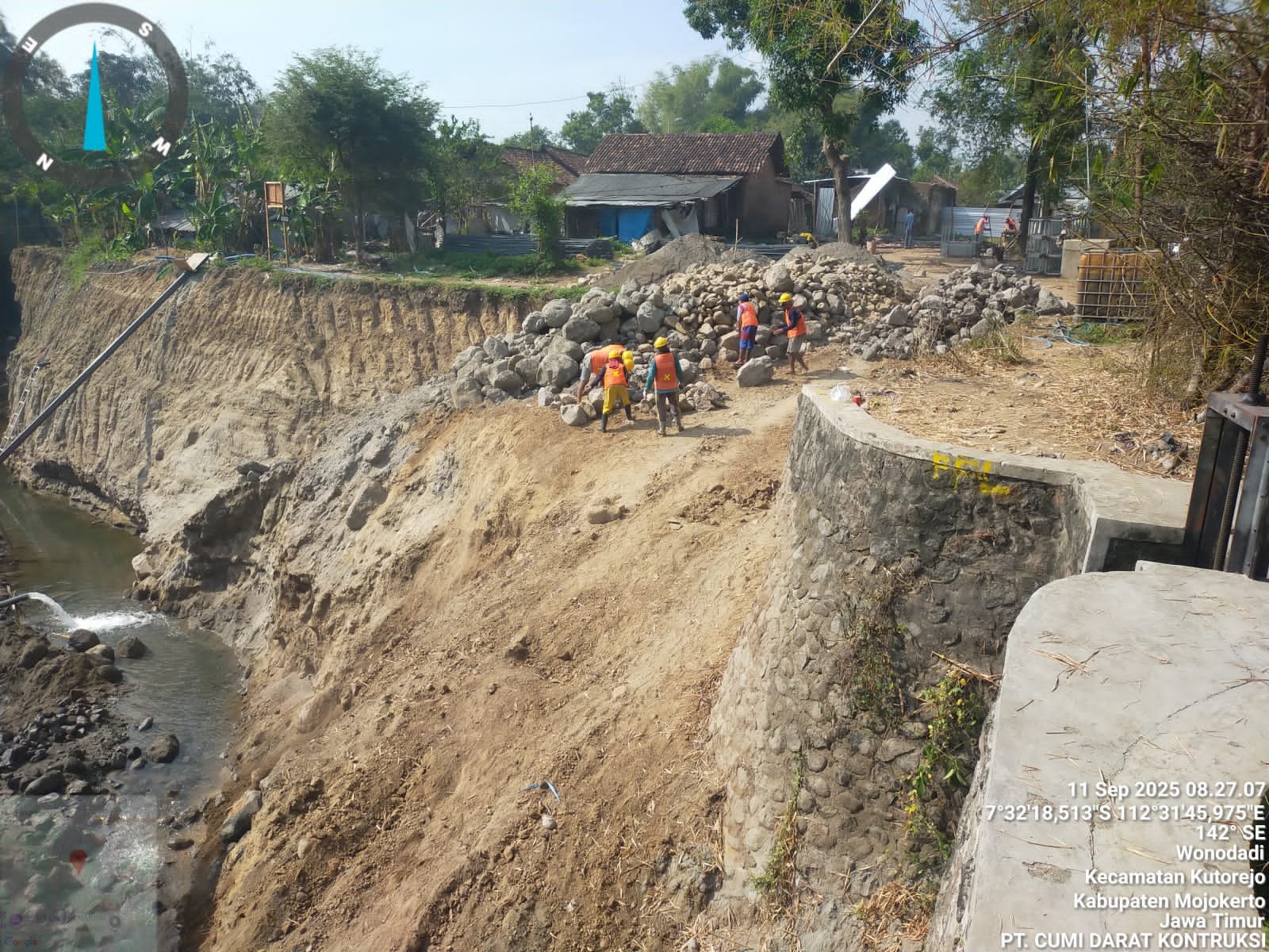 Dinas PUPR Kabupaten Mojokerto Klarifikasi Pemberitaan Dugaan Ketidaksesuaian Proyek Dam Wonokerto