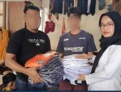 Bukti Perduli dan Perhatian Terhadap WBP Rutan Kelas IIB Kota Agung Bagikan Baju DIS Narapidana, Tahanan, Serta Baju Koko Warga Binaan