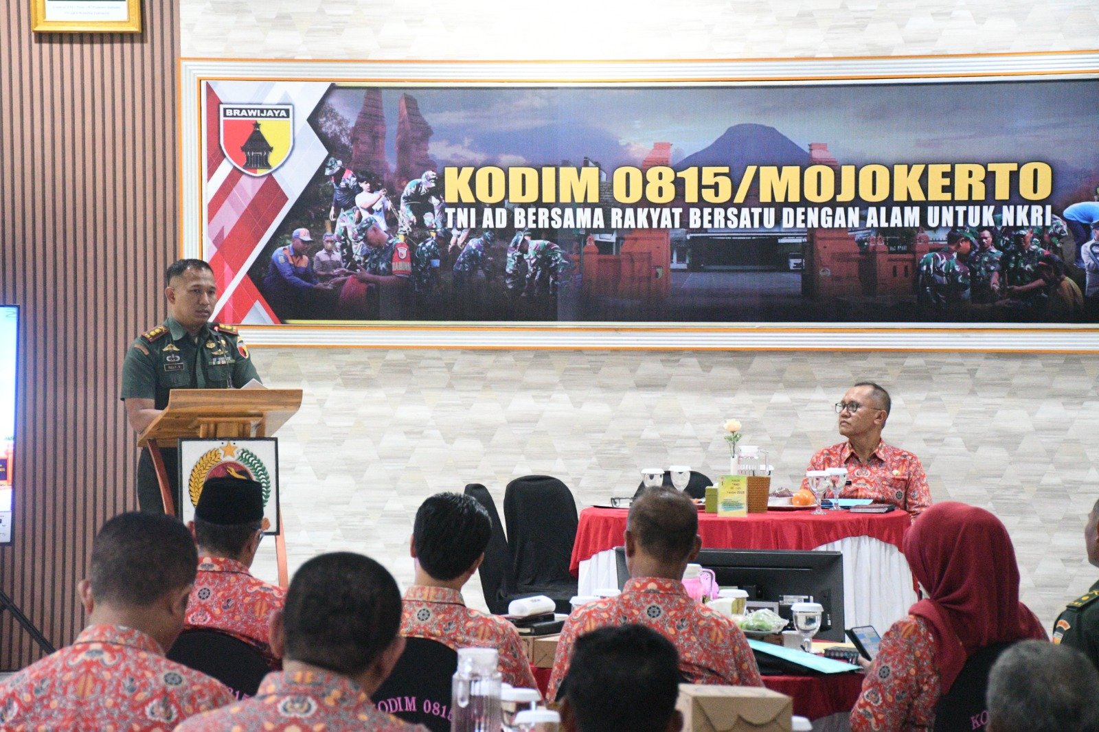 Rapat Koordinasi TMMD ke-126, Pemkab Mojokerto dan Kodim 0815 Siap Sukseskan Program di Desa Sumbertanggul