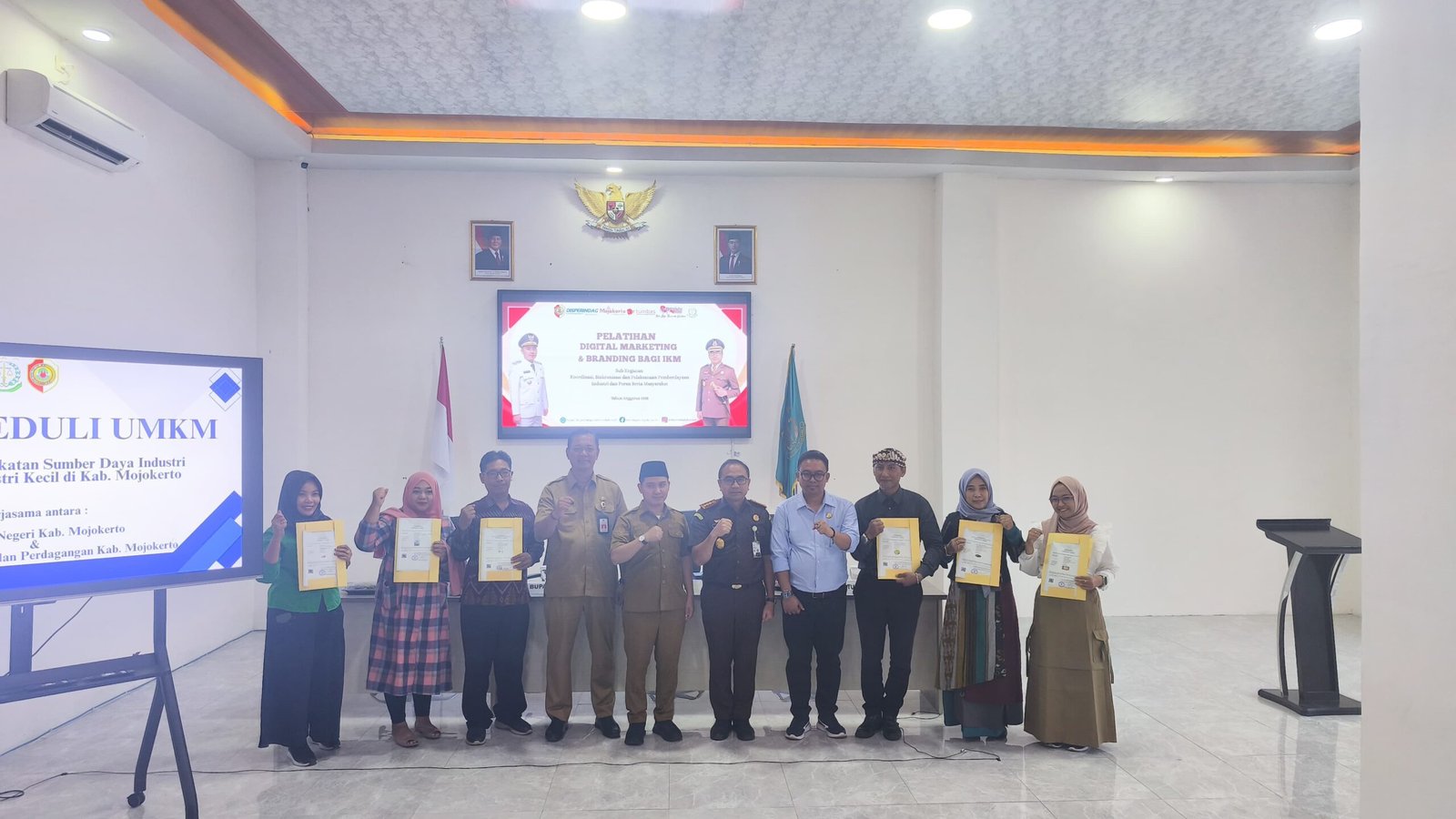 Perkuat Industri Kecil Menengah, Kadisperindag Kabupaten Mojokerto Kerjasama dengan Kajari Kabupaten Mojokerto